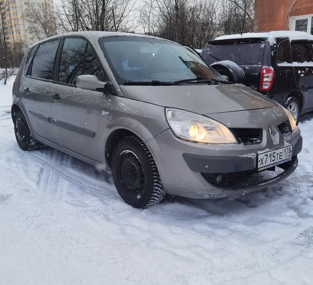 Осмотр Renault Scenic 2007 г.в. 125.000 км.